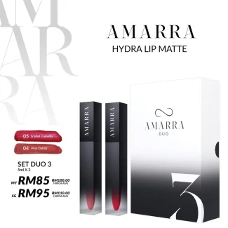 AMARRA HYDRA LIP MATTE DUO SET 3