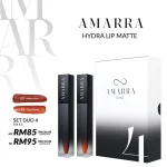 AMARRA HYDRA LIP MATTE DUO SET 4