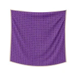 Alhambra Twill Square - Purple Scarf