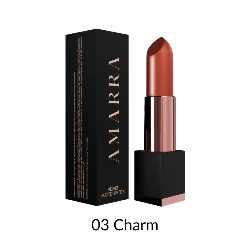 Amarra Velvet Matte Lipstick Charm 03